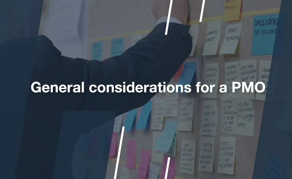 General considerations for a project management office